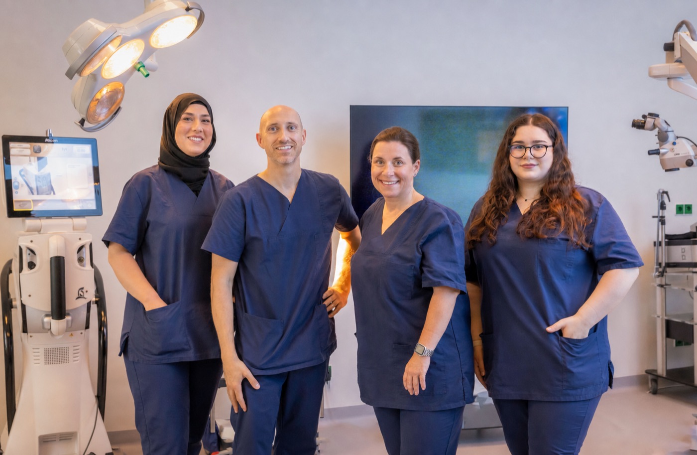 Team im ambulanten OP-Zentrum